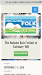 Mobile Screenshot of nationalfolkfestival.com